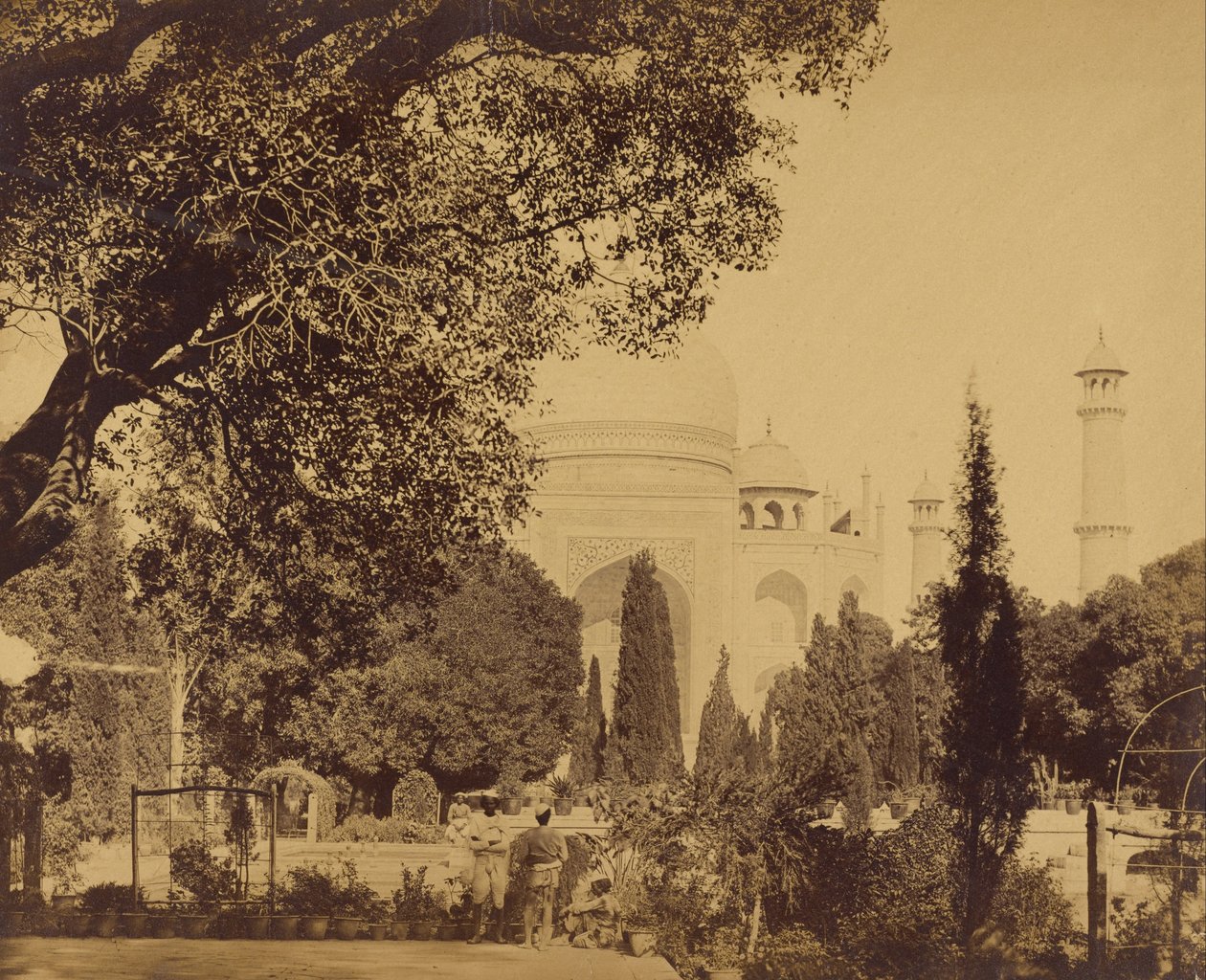 Taj Mahal od Felice Beato