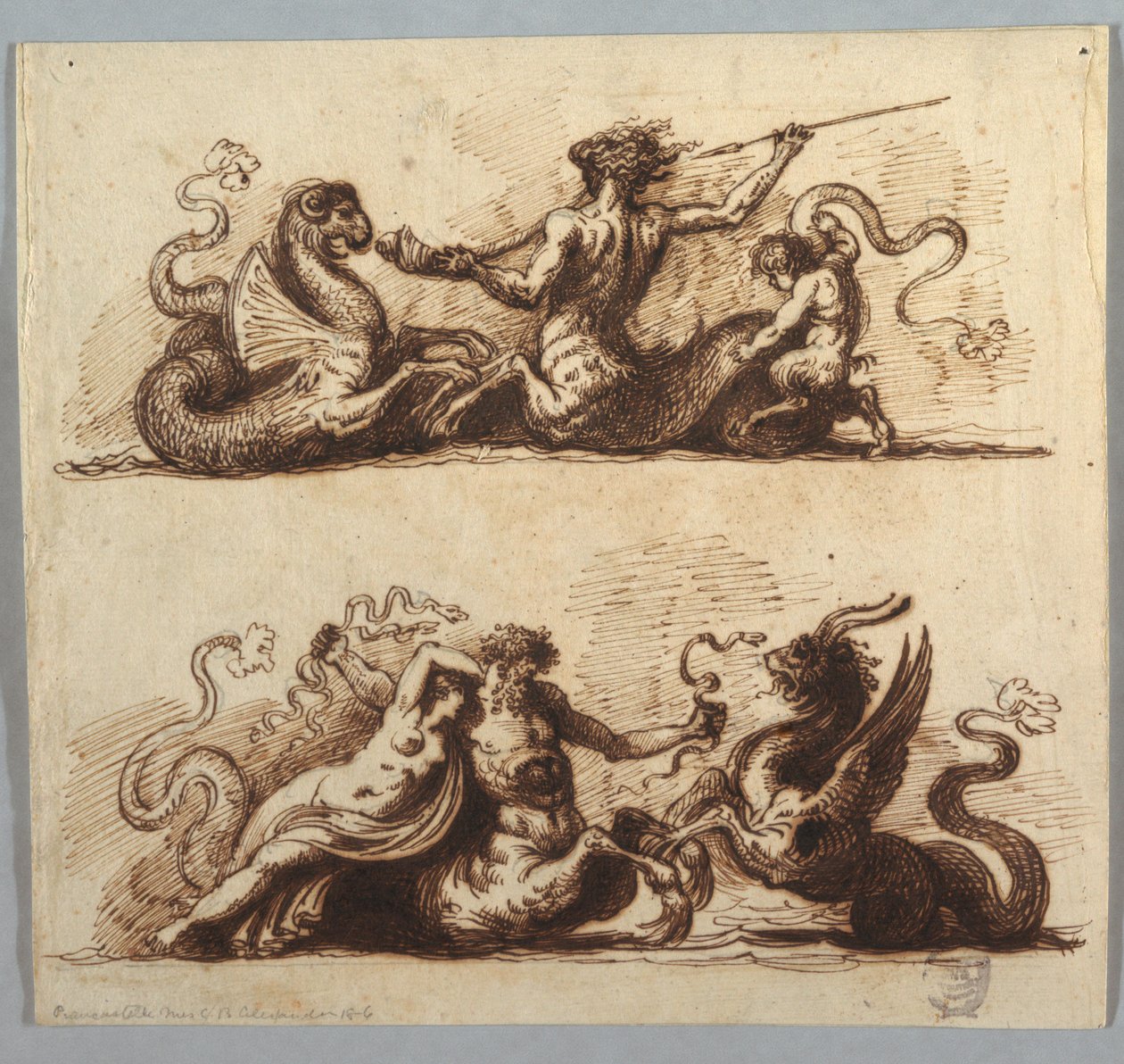 Bythos a Aphros od Felice Giani
