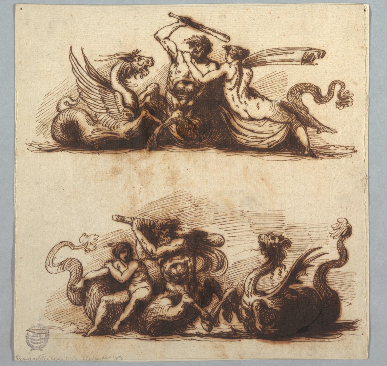 Bythos a Aphros od Felice Giani