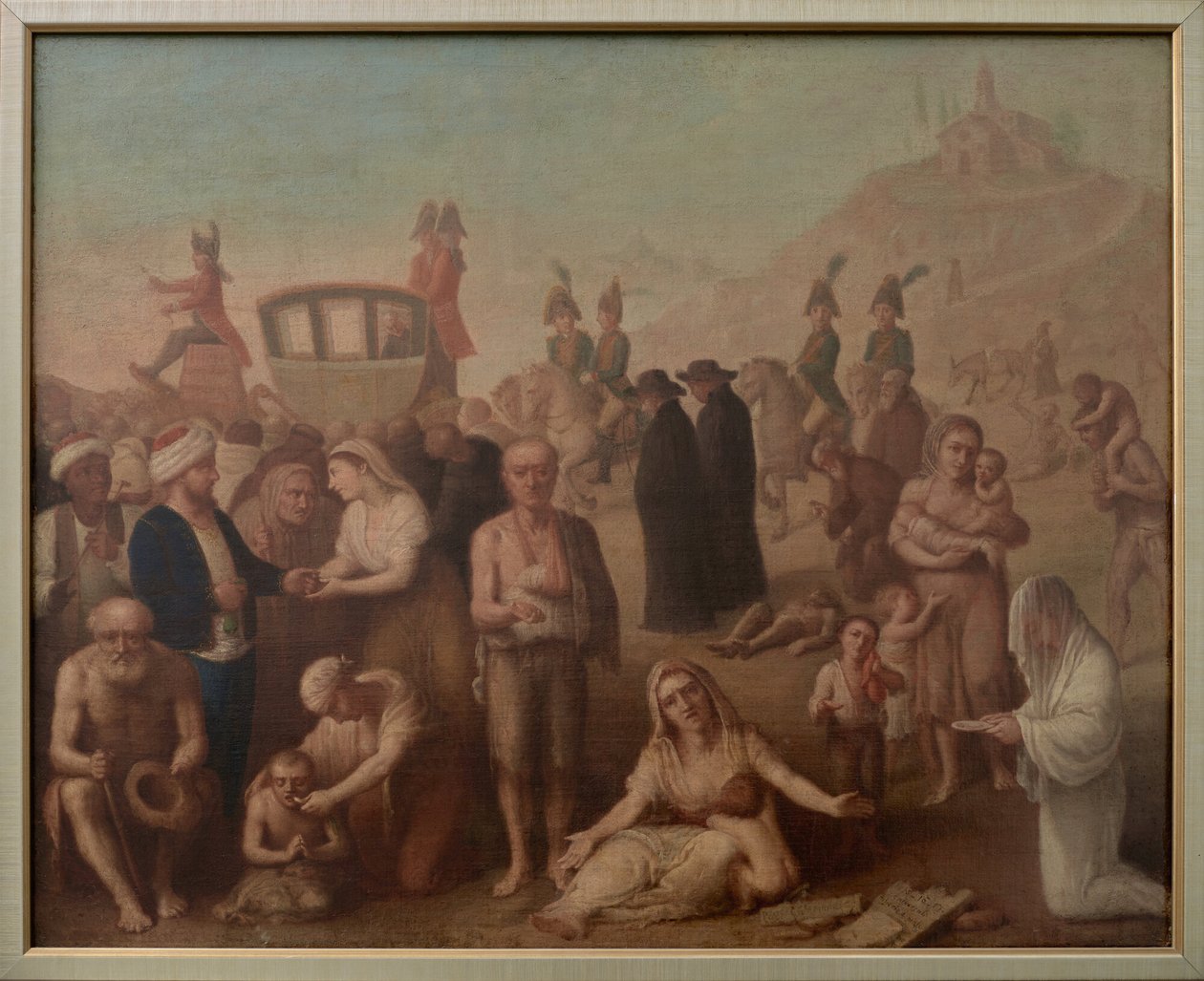 Vittorio Emanuele I. vjíždí do Janova od Felice Guascone