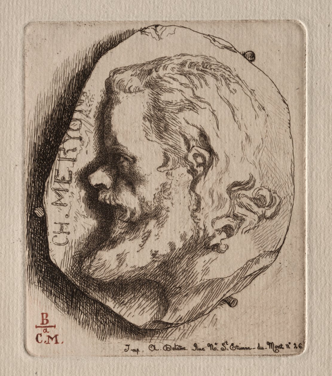 Charles Meryon od Felix Bracquemond