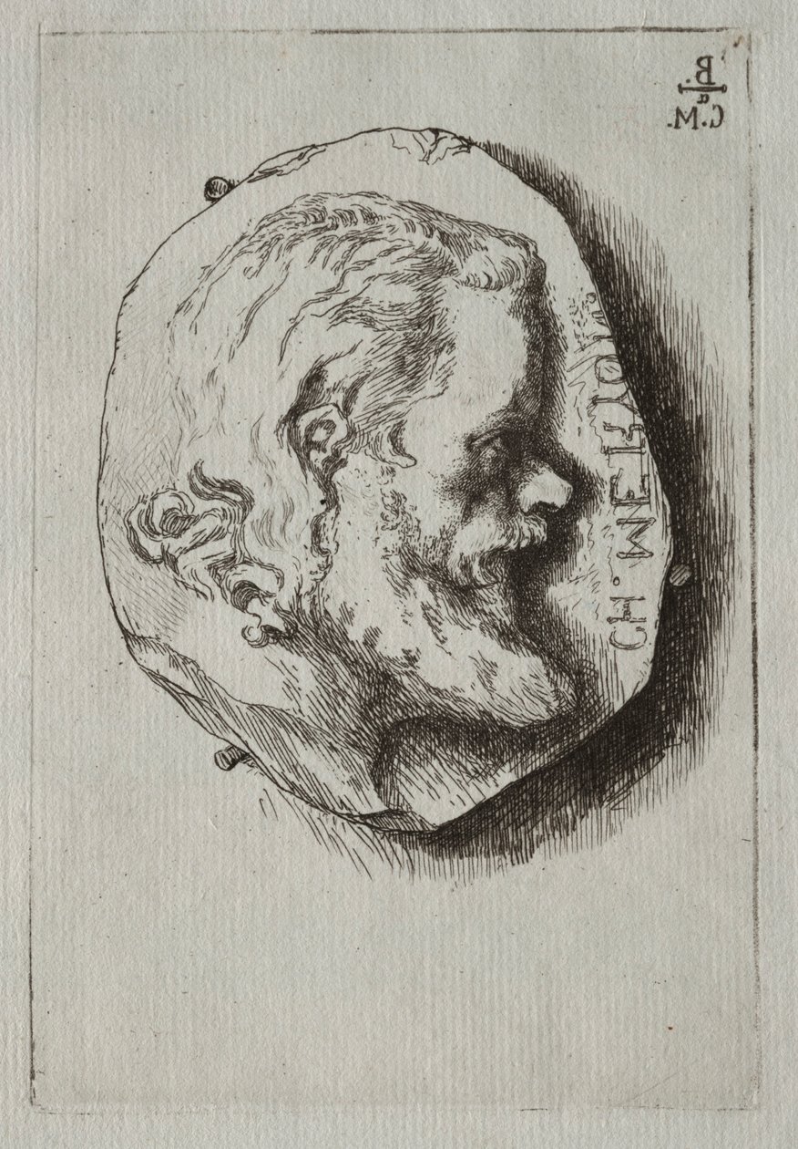 Charles Meryon, 1854. od Felix Bracquemond