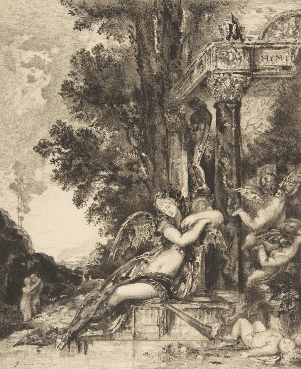 Discord, 1886. od Felix Bracquemond