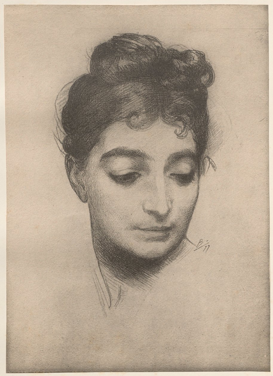 Portrét, 1899. od Felix Bracquemond