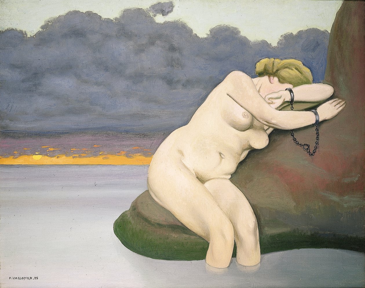 Andromeda Bound od Felix Edouard Vallotton