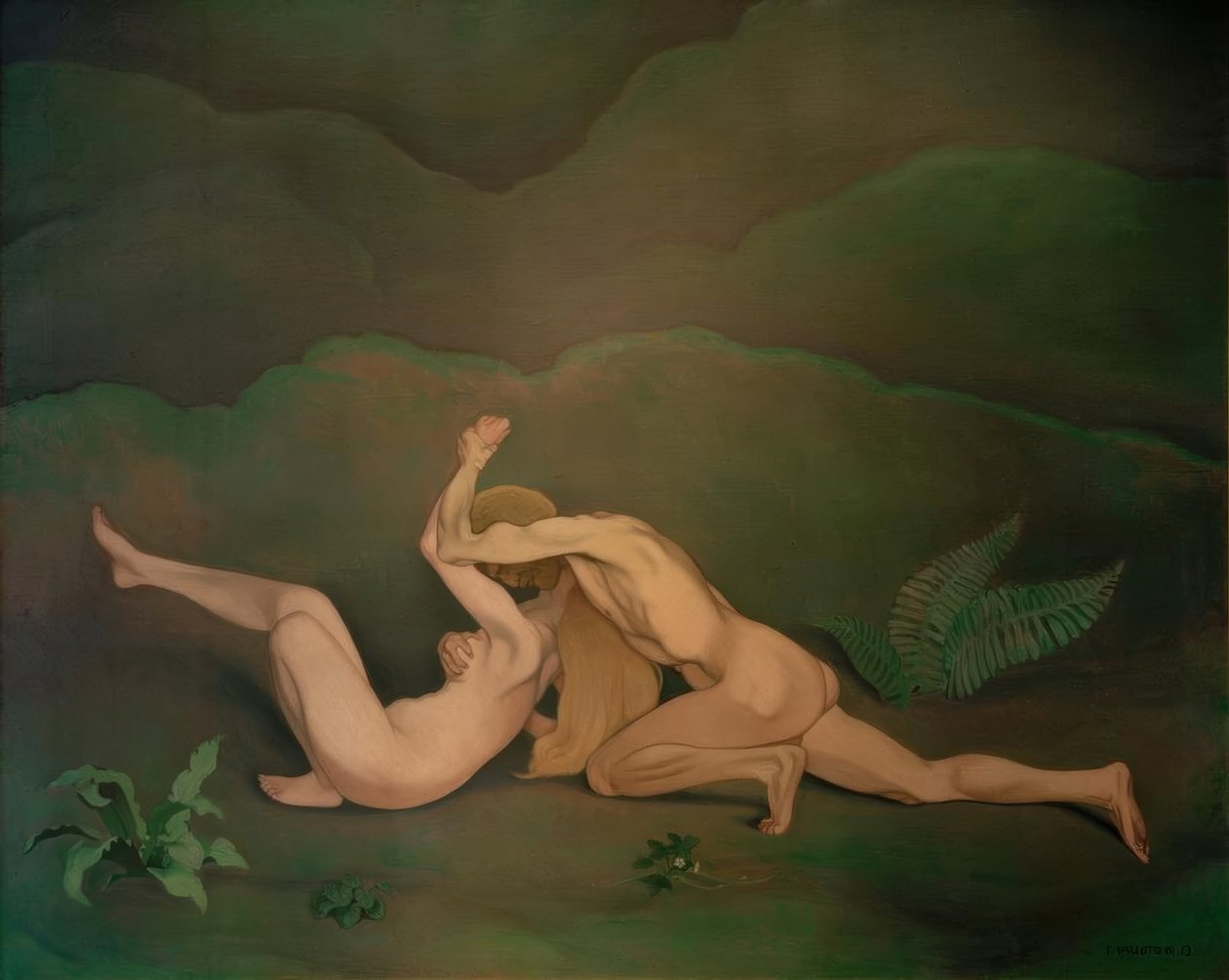 Muž a žena od Felix Edouard Vallotton