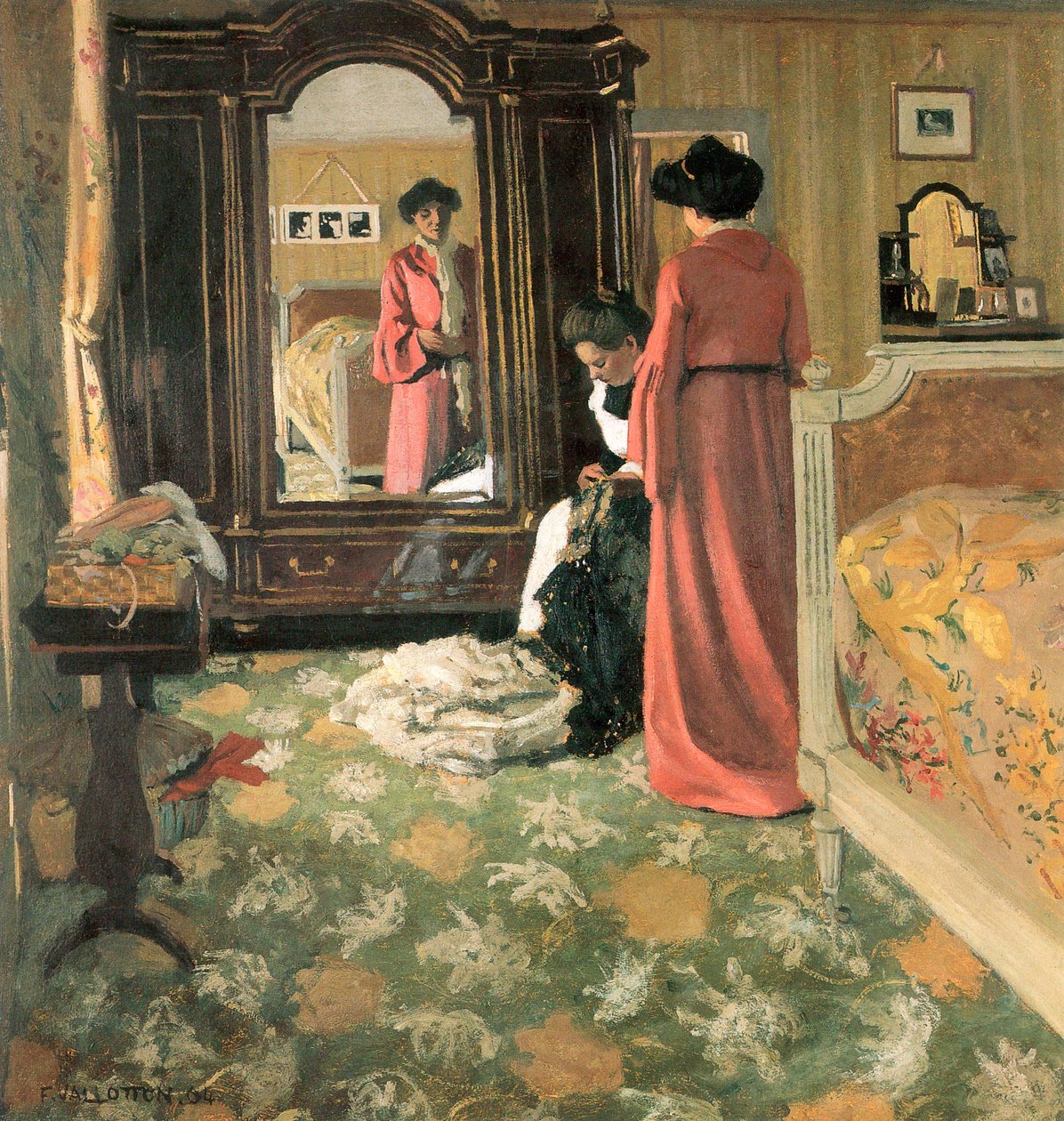 Interiér“, 1903-1904. od Felix Edouard Vallotton
