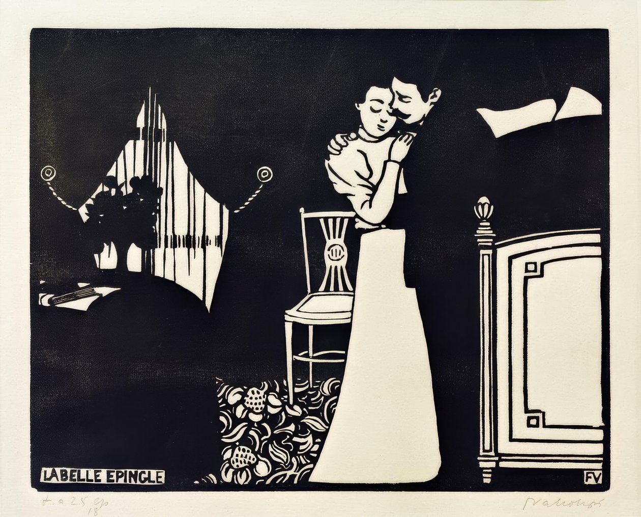 Krásný špendlík od Felix Edouard Vallotton