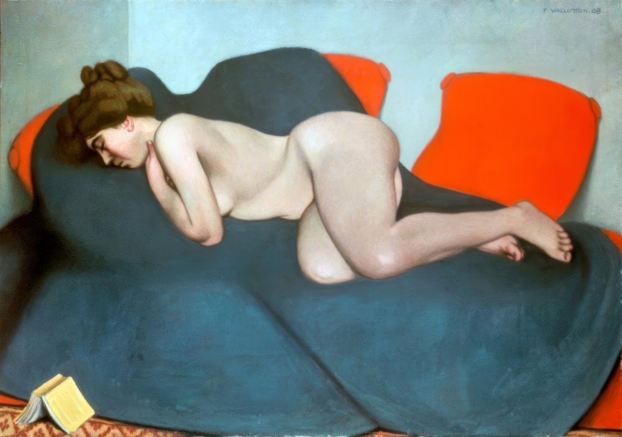 Spánek (Sleep), 1908 od Felix Edouard Vallotton