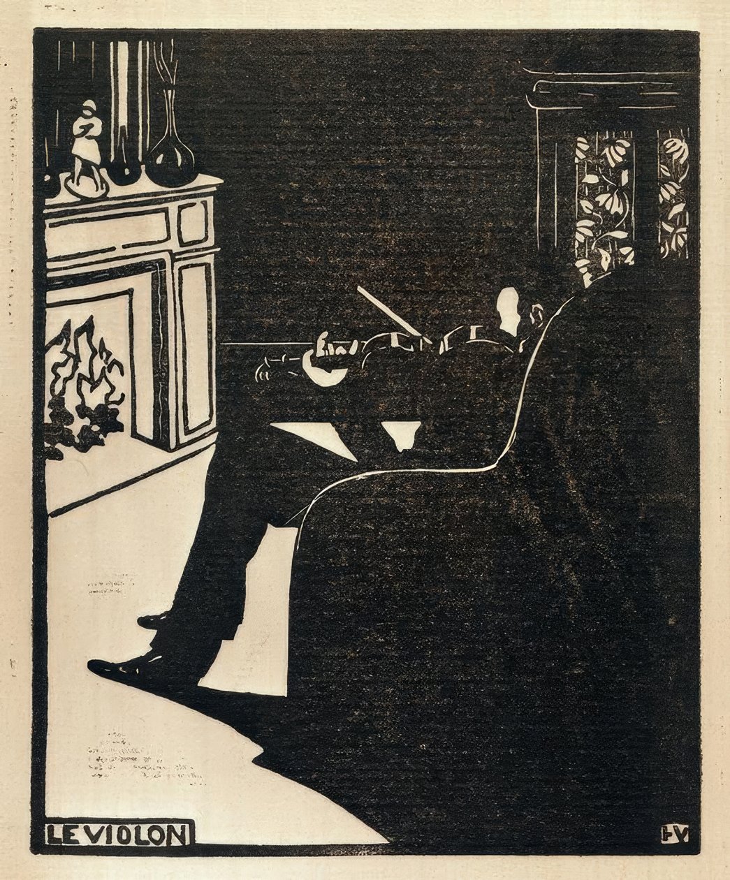 Housle od Felix Edouard Vallotton