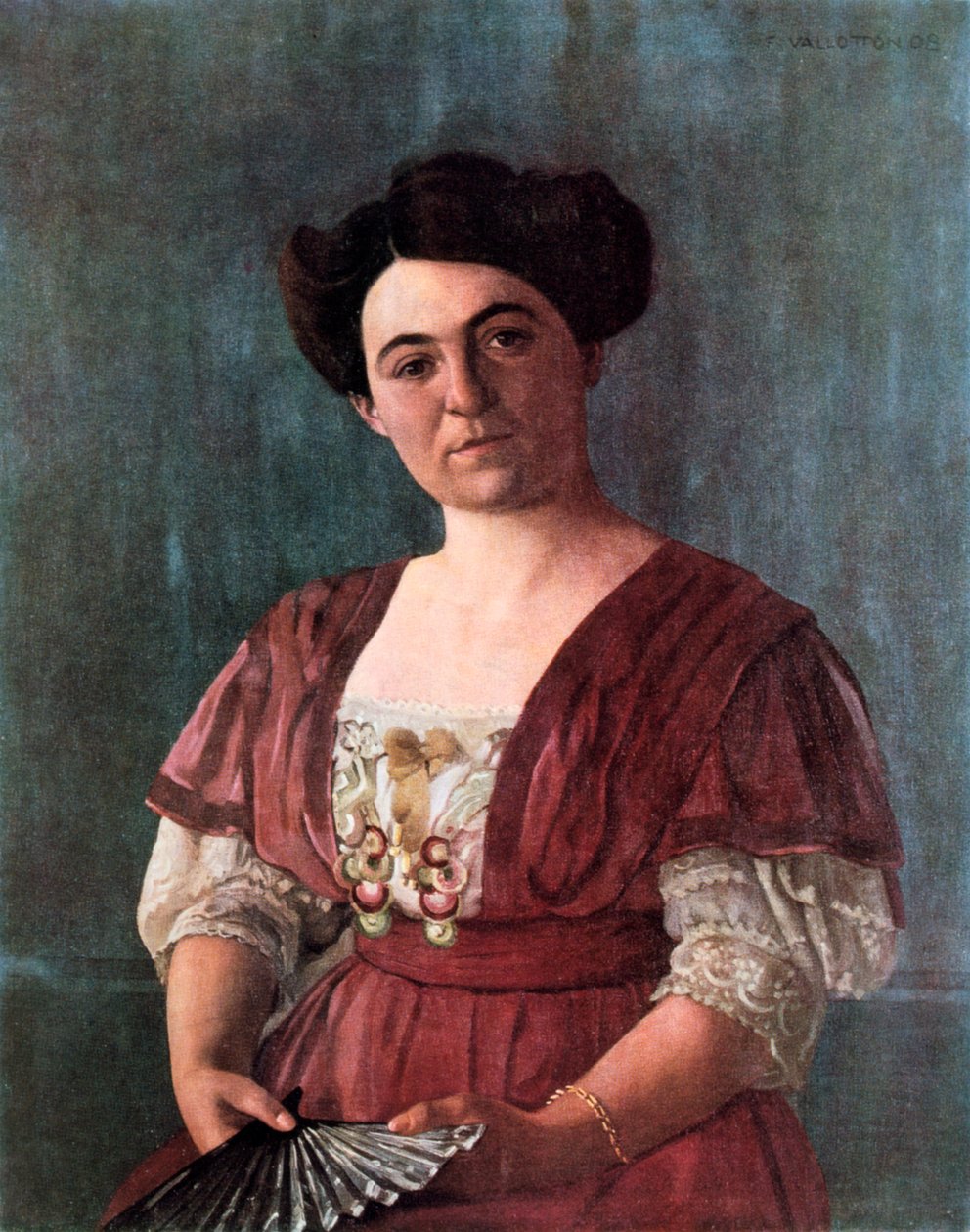 Portrét paní Haasen, 1908. od Felix Edouard Vallotton