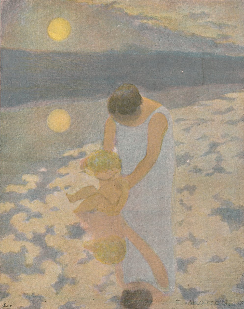 Reflections, c1897 od Felix Edouard Vallotton