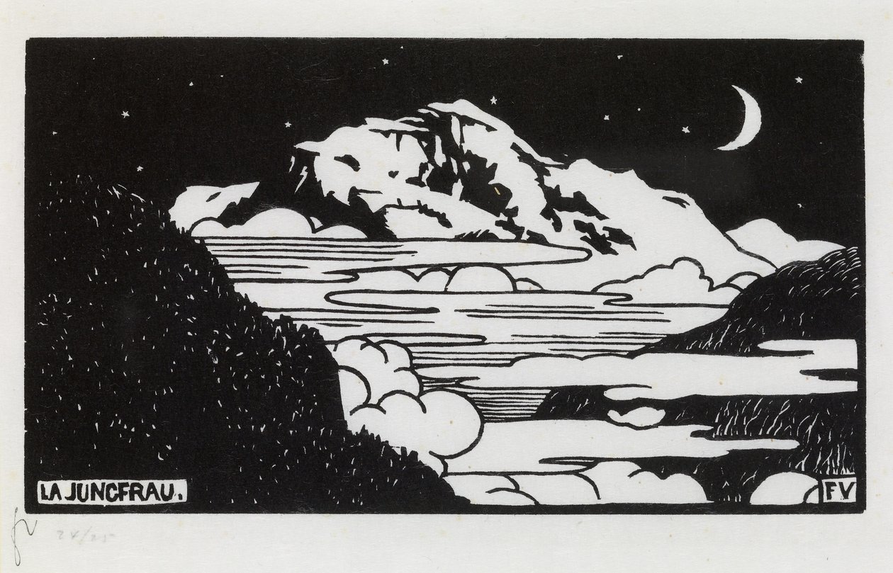 Jungfrau, 1892 od Felix Edouard Vallotton