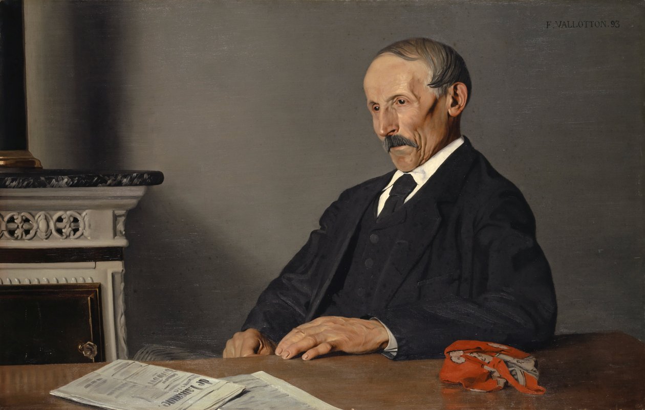Starý concierge, 1893. od Felix Edouard Vallotton