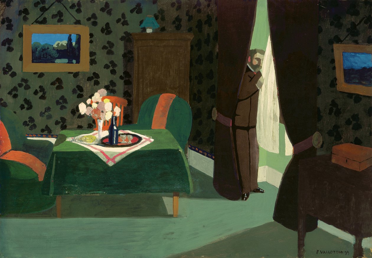 Čekání, 1899. od Felix Edouard Vallotton