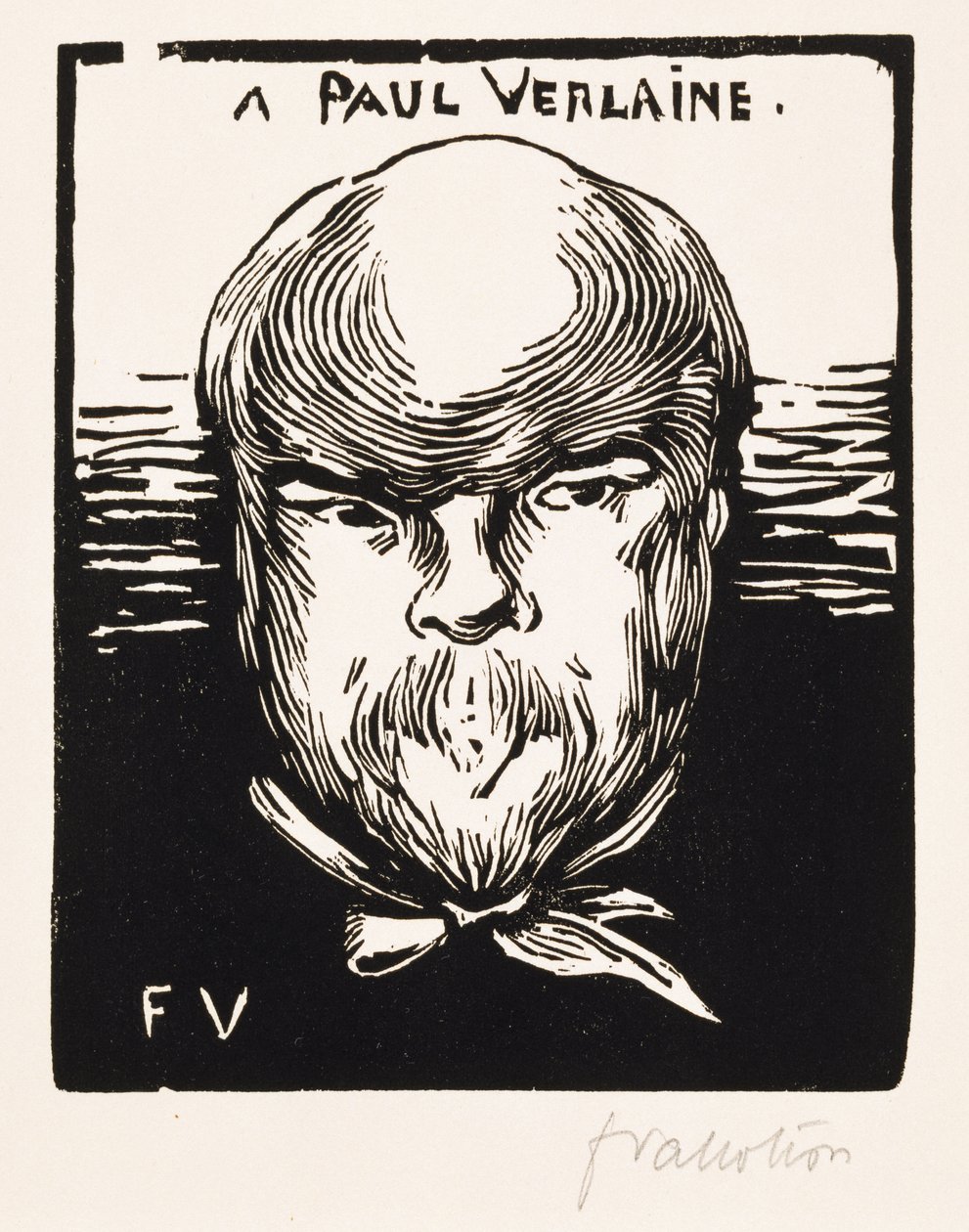 Pro Paula Verlaina od Felix Edouard Vallotton
