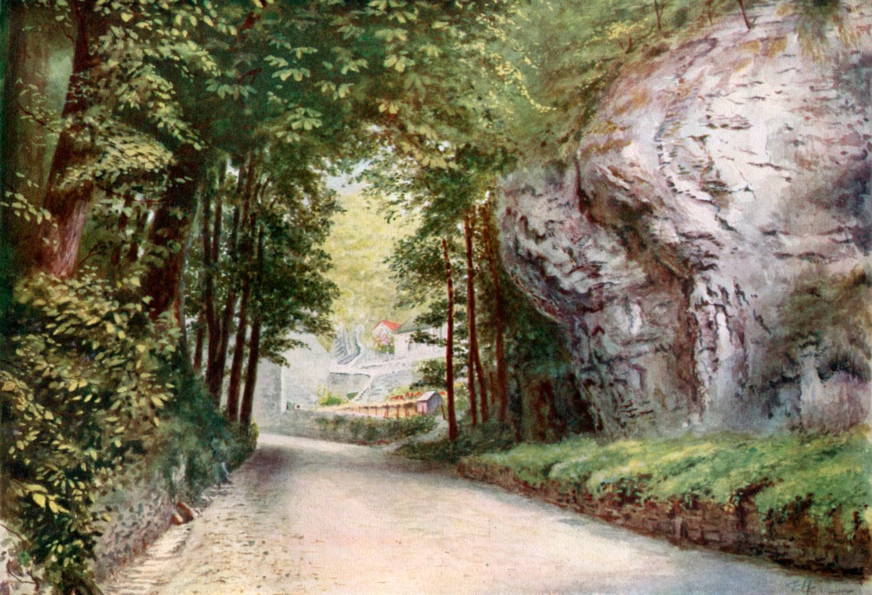 Stony Middleton, Derbyshire, 1924-1926 od Felix Harrand