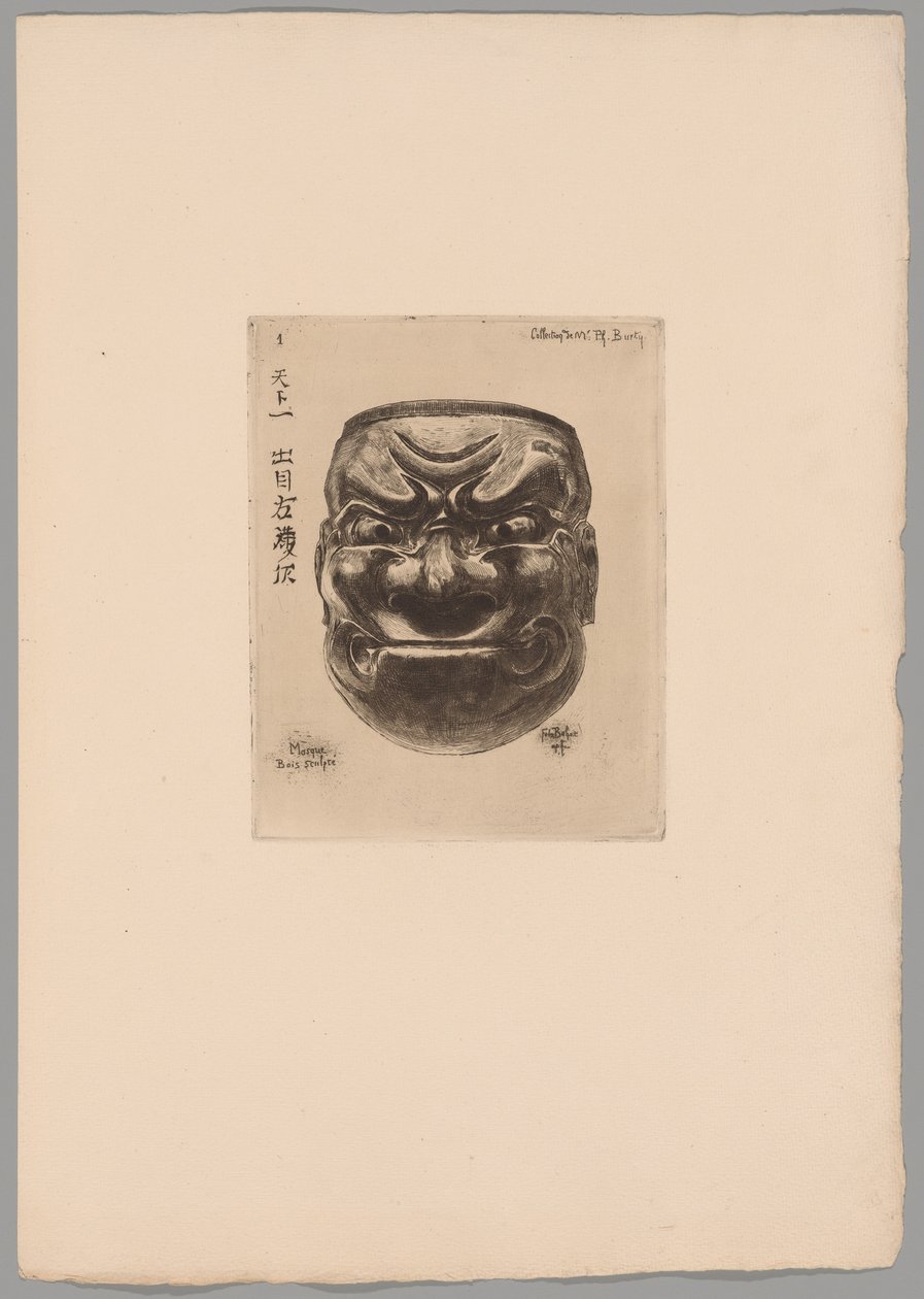 Japonismus od Felix Hilaire Buhot