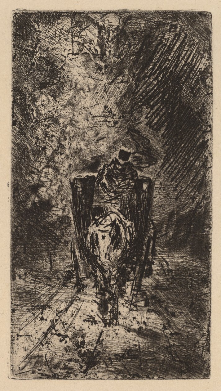 Slezina a ideál, c. 1876. od Felix Hilaire Buhot