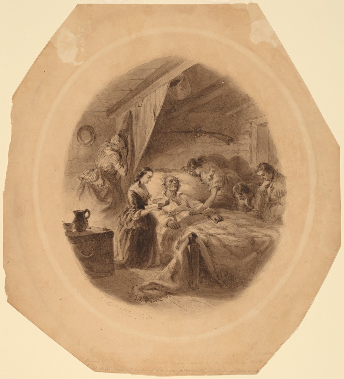 Squatterova smrt od Felix Octavius Carr Darley