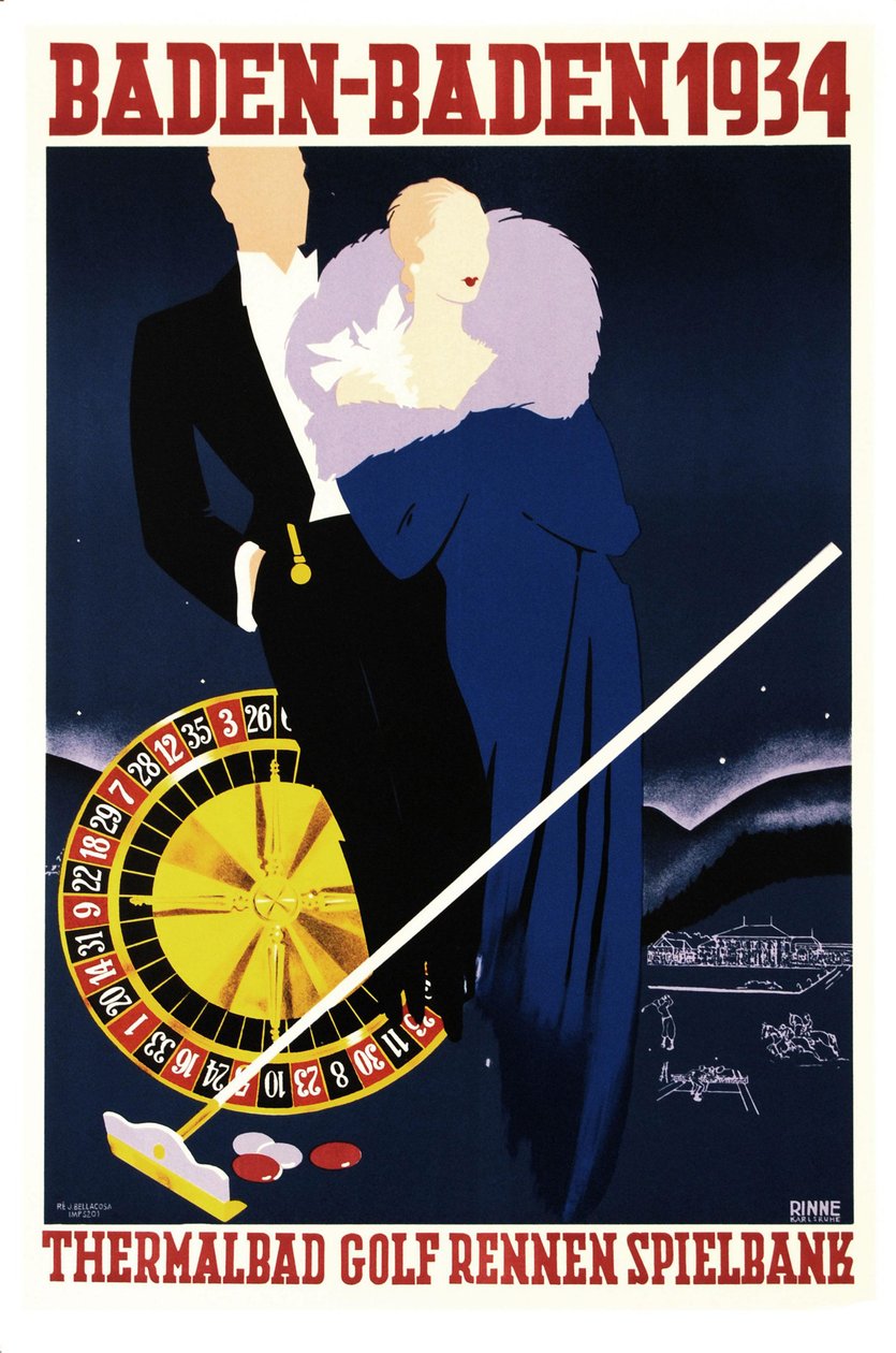 Baden Baden 1934, 1934. od Felix Rinne