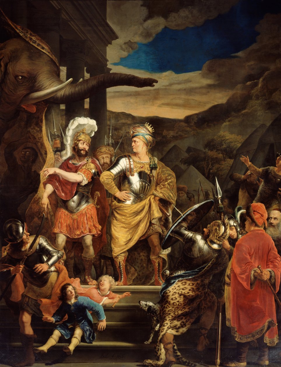 Fabritius a Pyrrhus od Ferdinand Bol