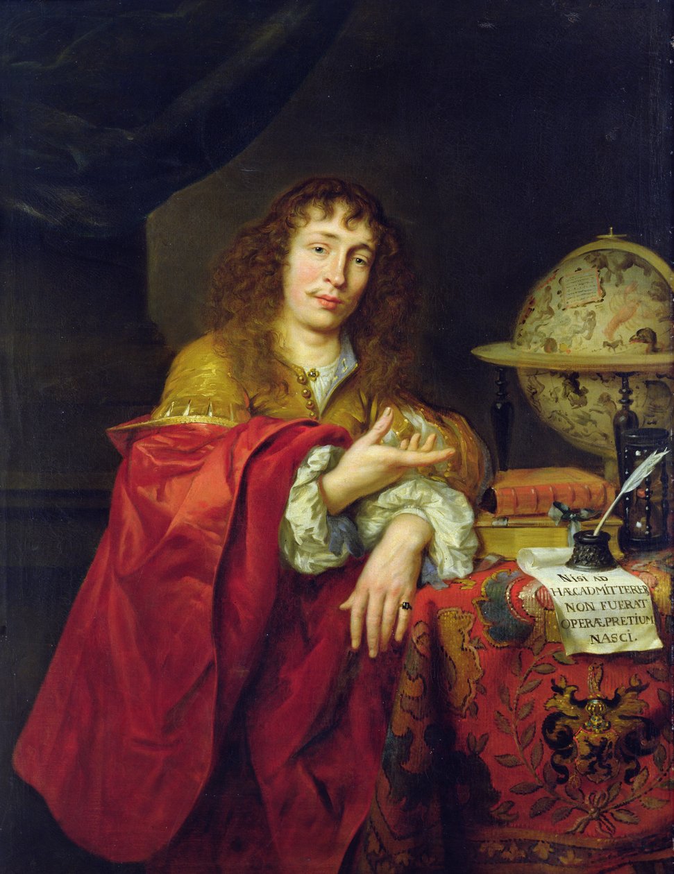 Portrét mladého učence z rodiny Kerckringů od Ferdinand Bol