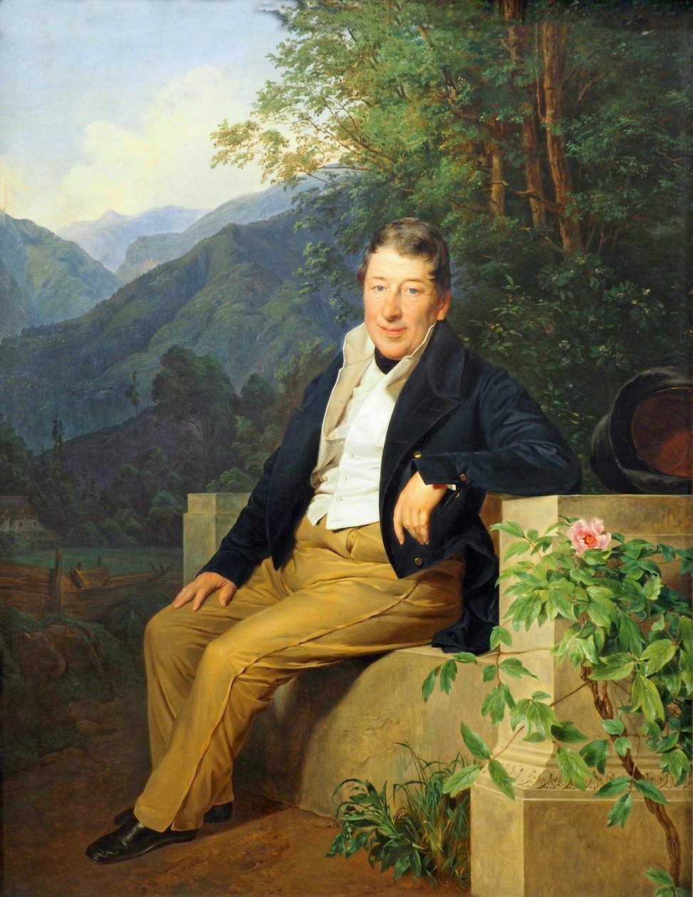 Portrét barona Mosera od Ferdinand Georg Waldmuller