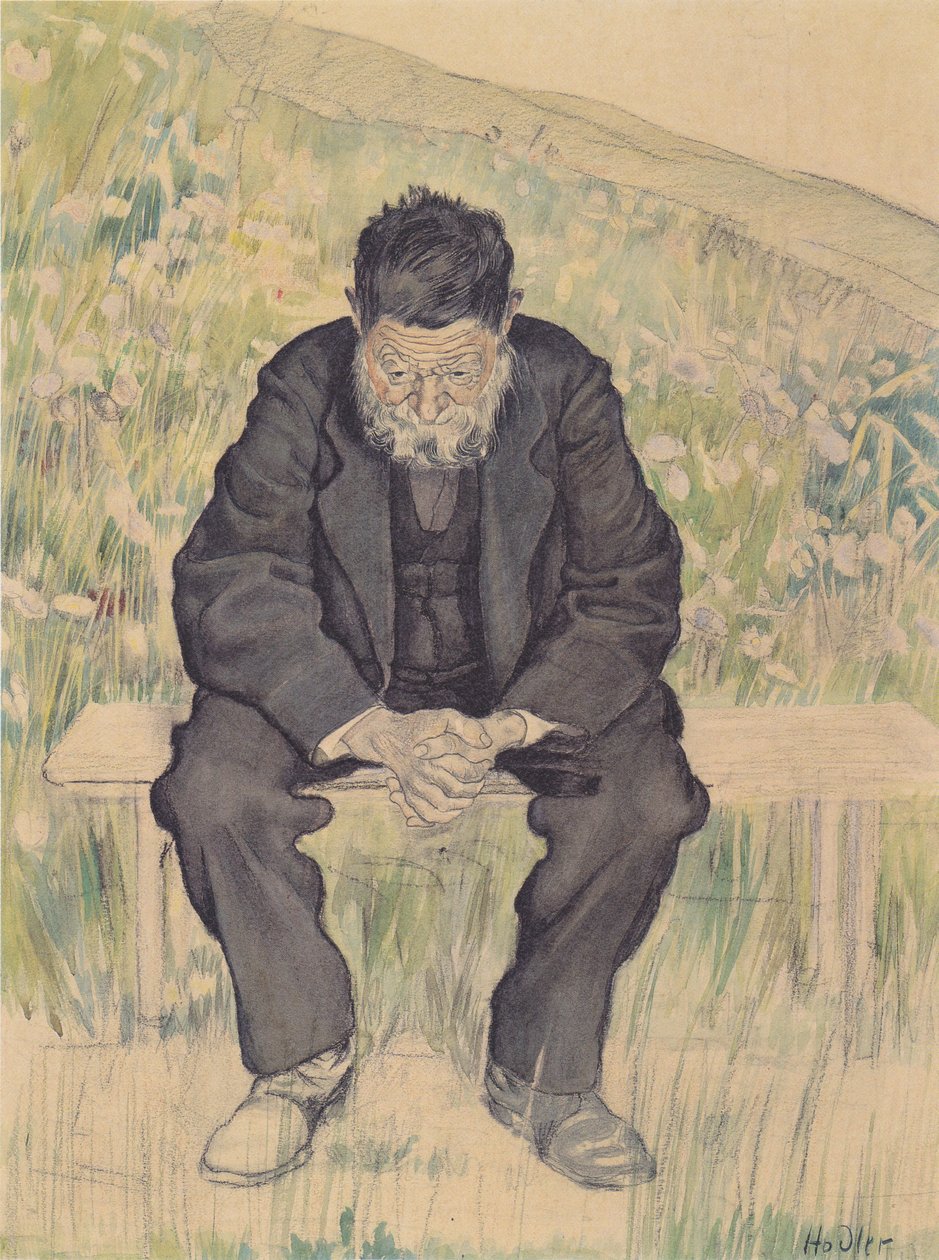 Bez práce. od Ferdinand Hodler