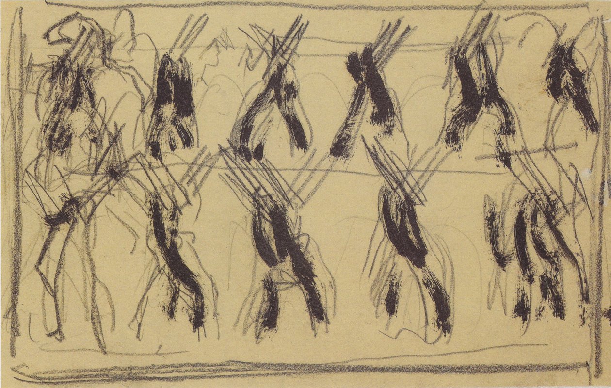  Stěhování vojáků od Ferdinand Hodler