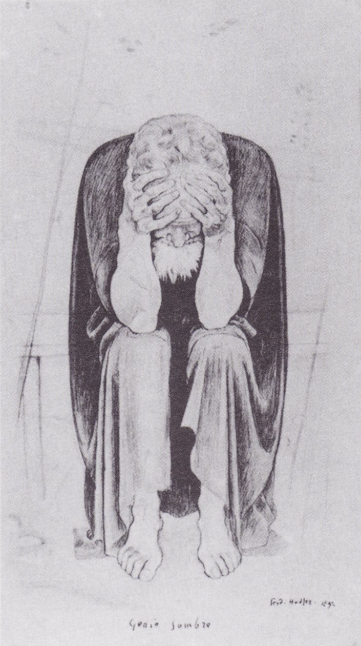 Temní géniové. od Ferdinand Hodler