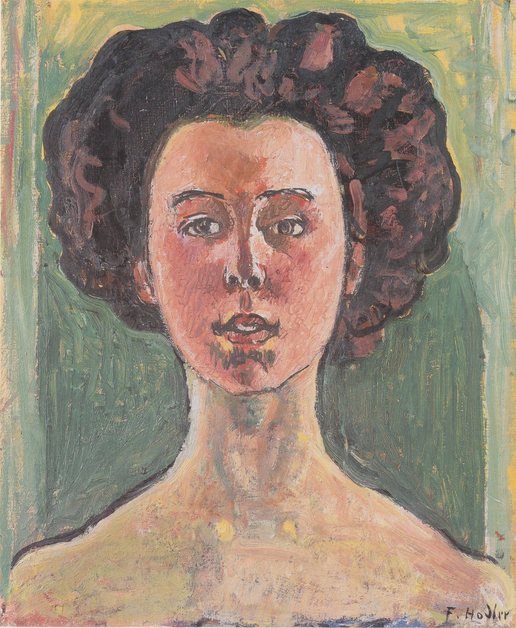 Portrét Gertrud Müller od Ferdinand Hodler