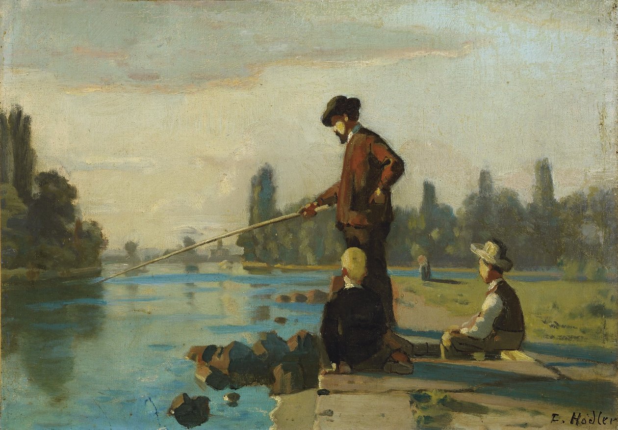 Rybář od Ferdinand Hodler
