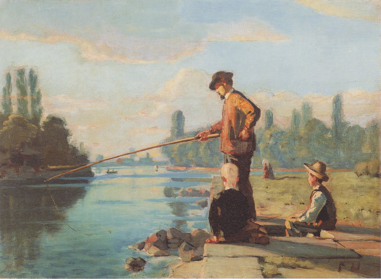 Rybář od Ferdinand Hodler