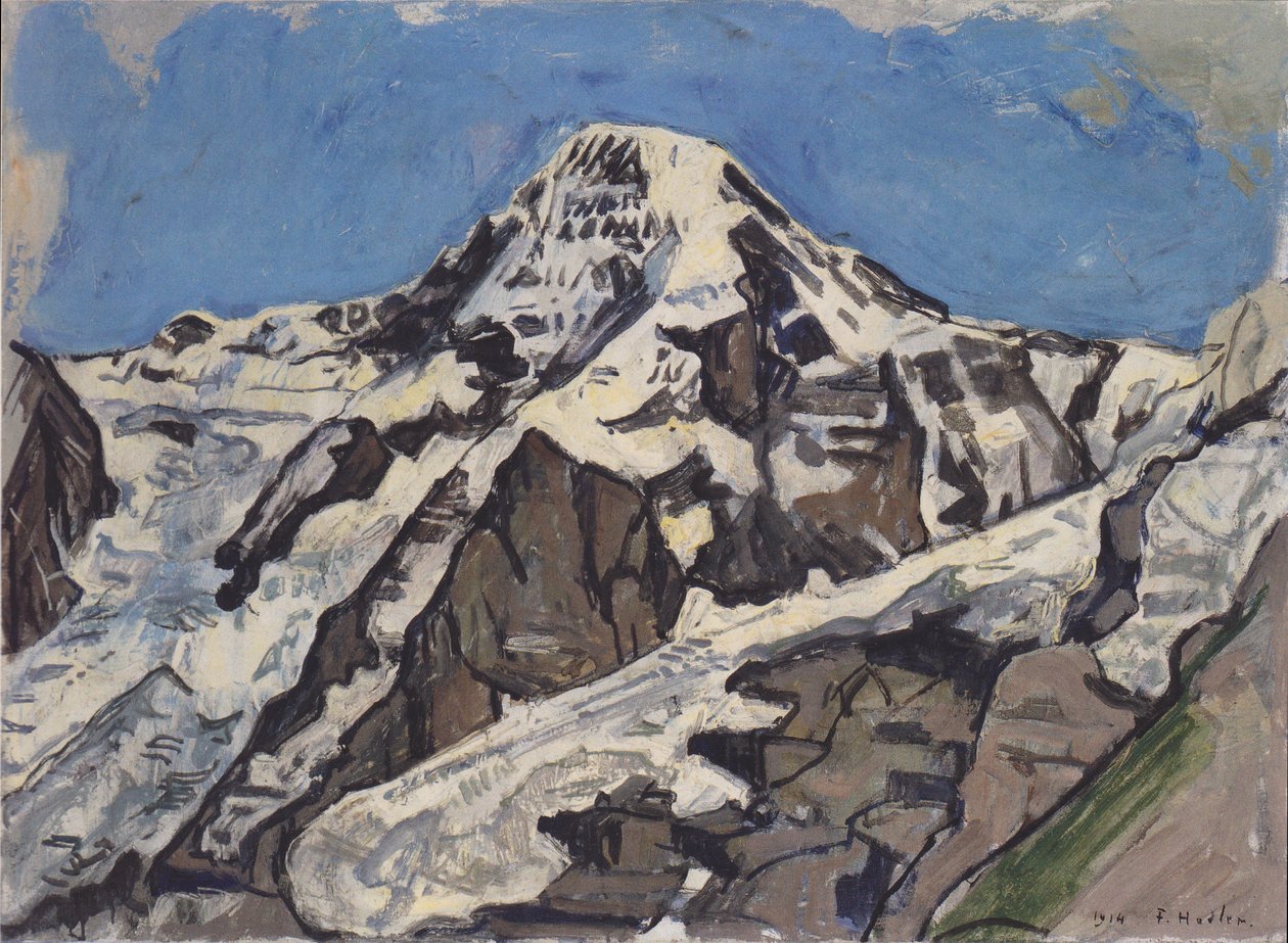 Mnich od Ferdinand Hodler