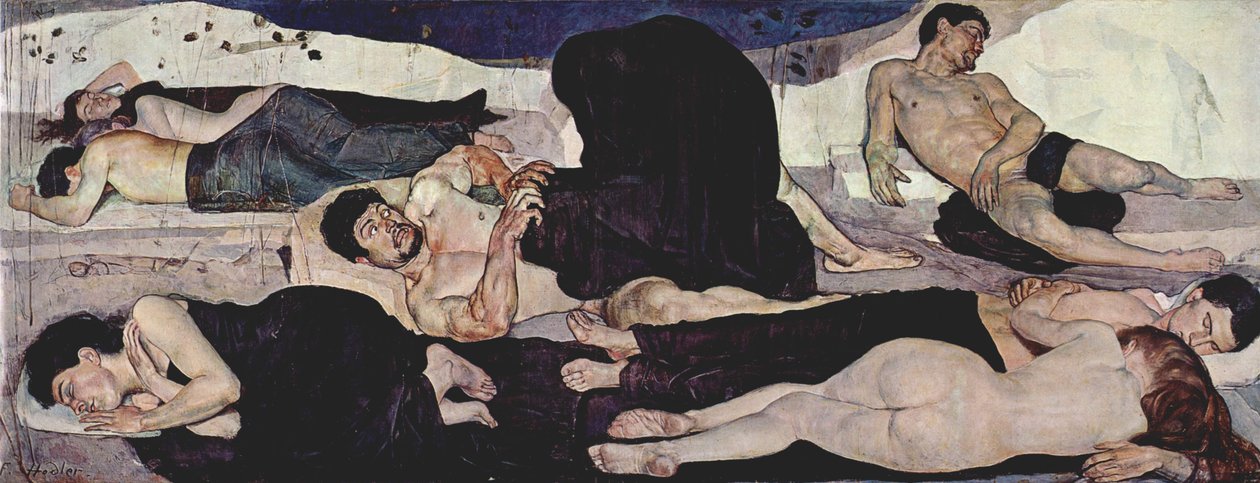 Noc od Ferdinand Hodler