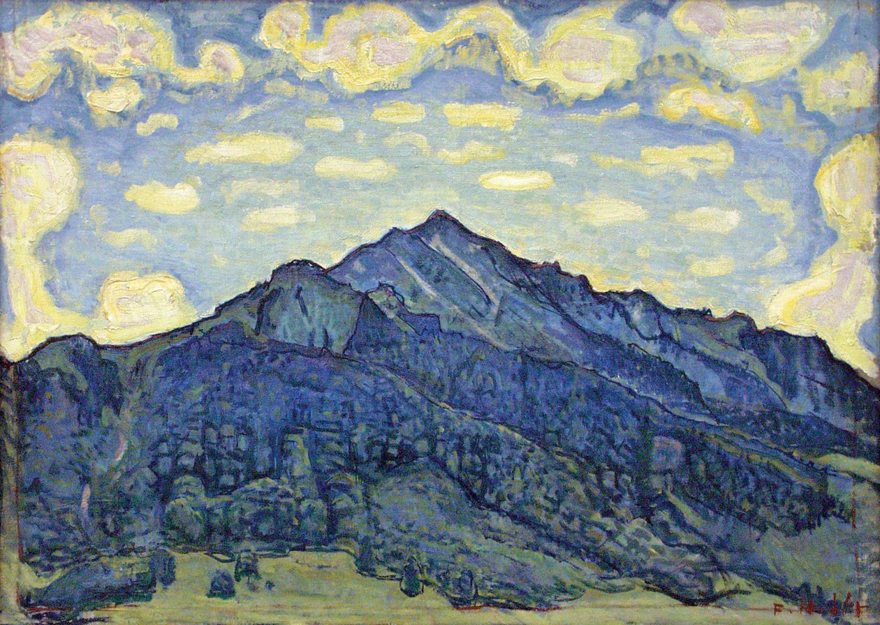 Krajina ve švýcarských Alpách od Ferdinand Hodler