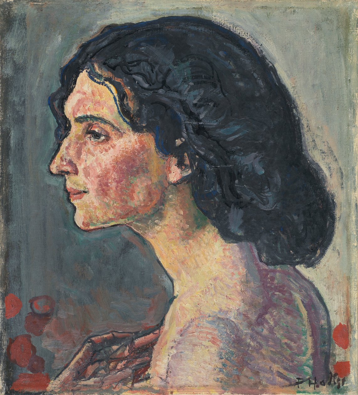Portrét Giulia Leonardi od Ferdinand Hodler
