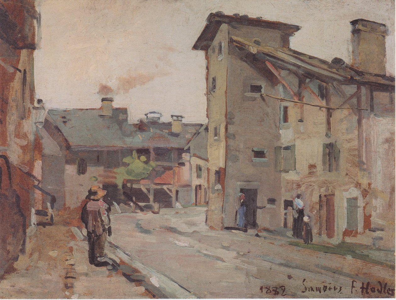 Samoëns od Ferdinand Hodler