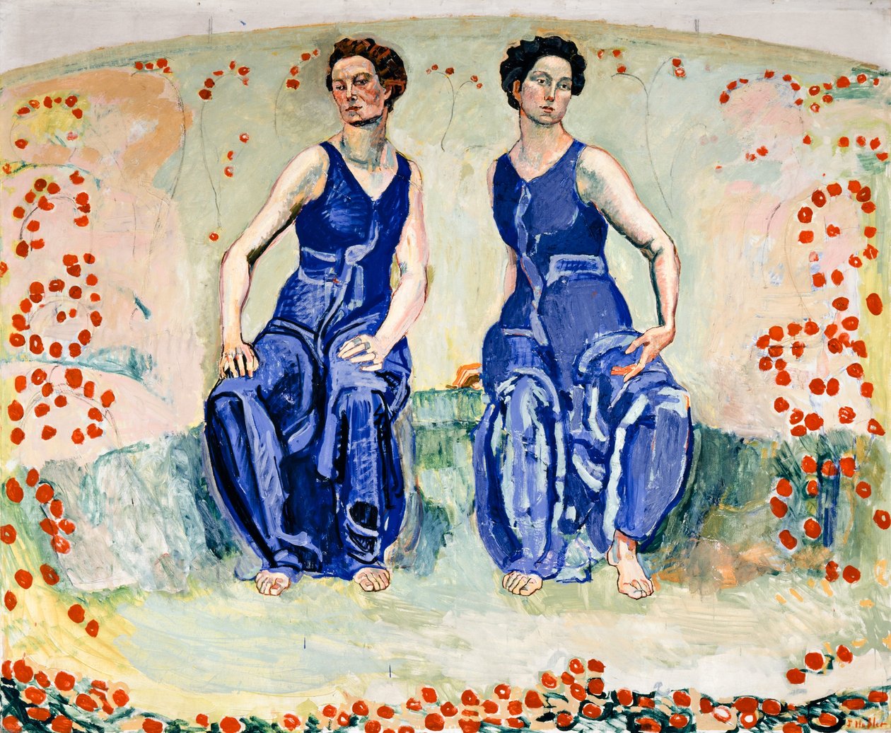 Posvátná hodina od Ferdinand Hodler