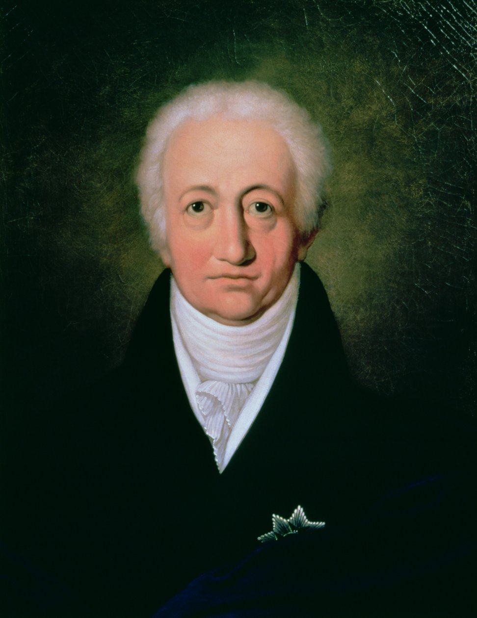 Portrét Johanna Wolfganga von Goetha (1749-1832), 1818 od Ferdinand Jagemann