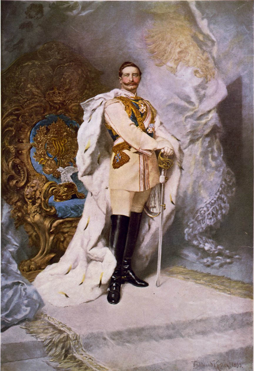 Wilhelm II, 1893 od Ferdinand Keller