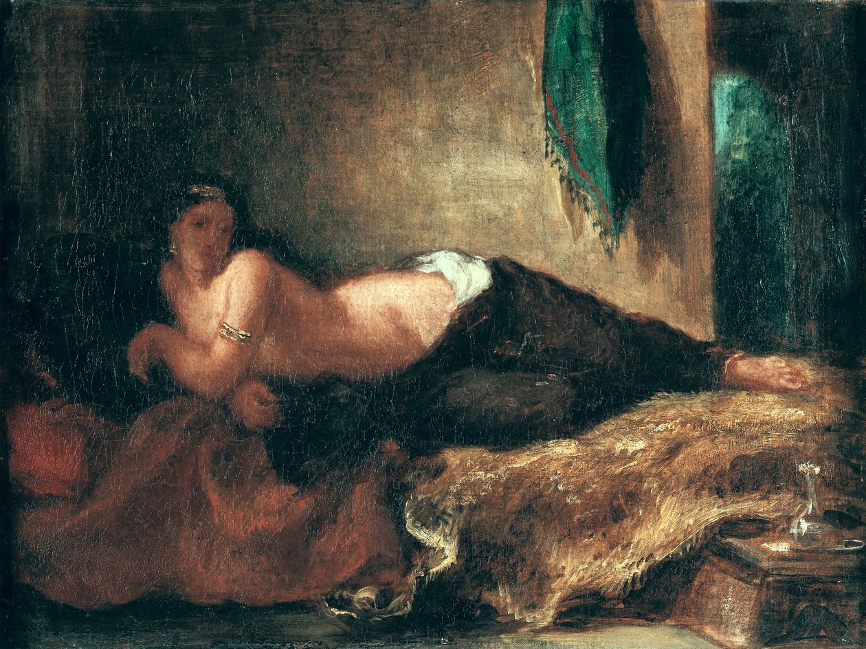 Odaliska od Ferdinand Victor Eugene Delacroix