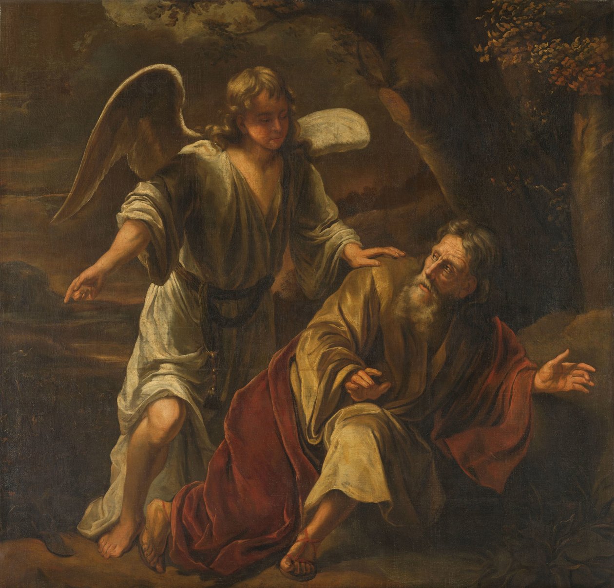 Biblická scéna od Ferdinand Bol (attributed to)