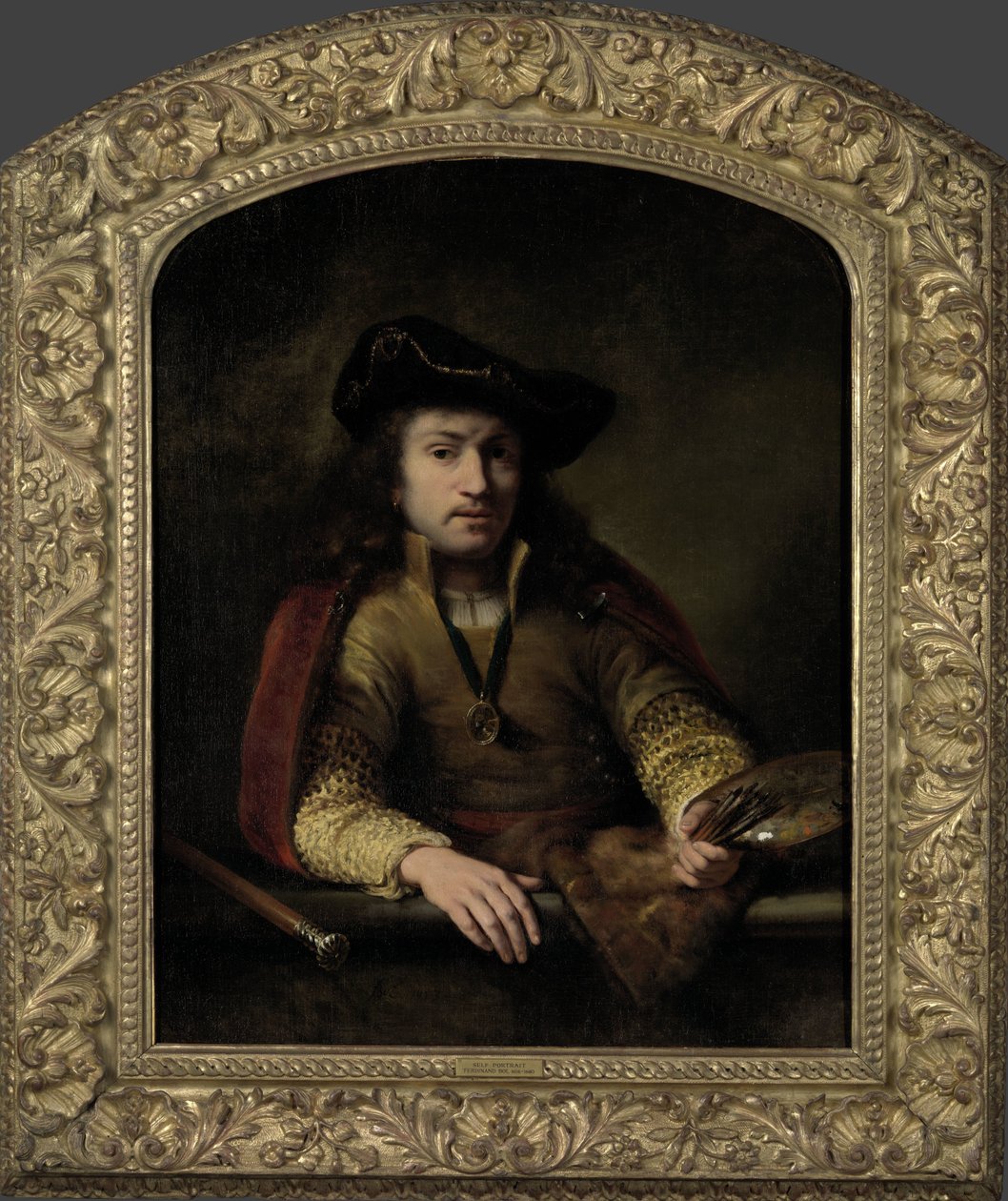 Autoportrét od Ferdinand Bol (signed by artist)