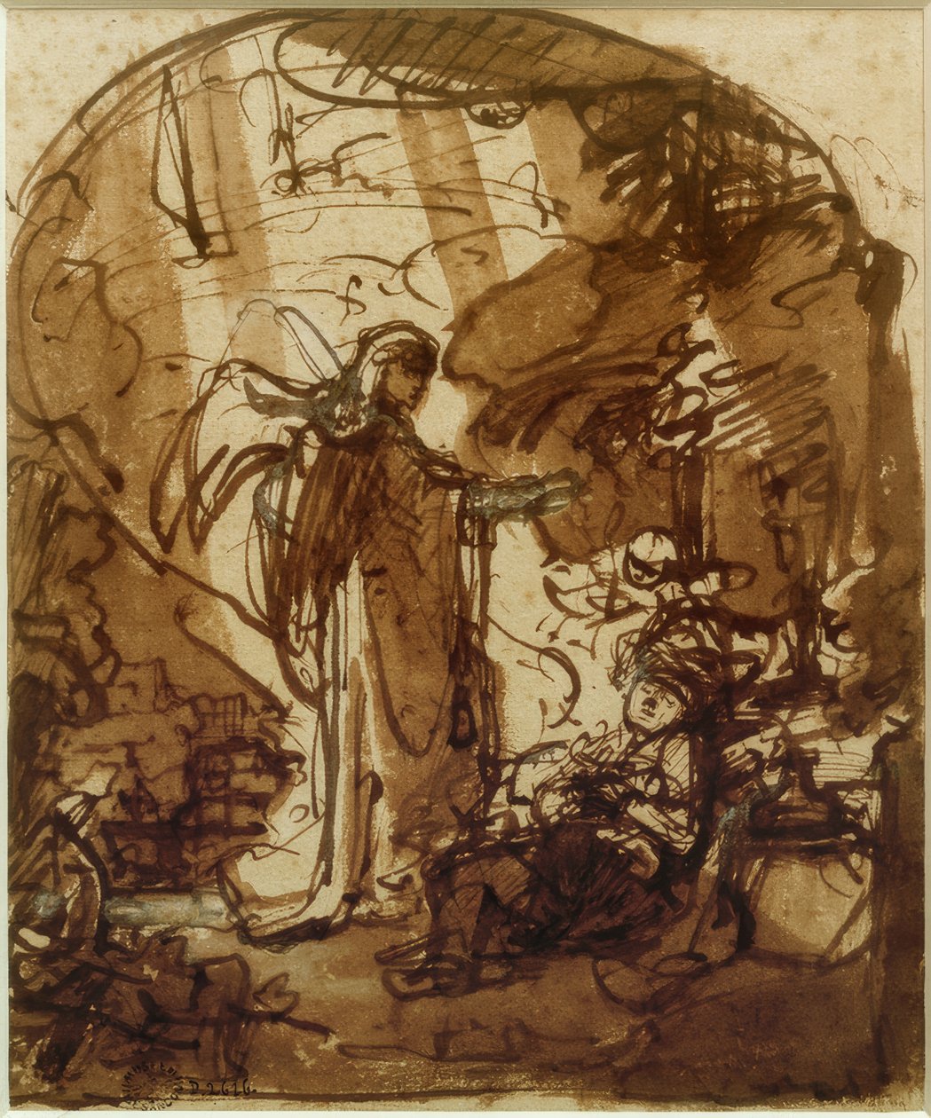 Jacobův sen od Ferdinand Bol