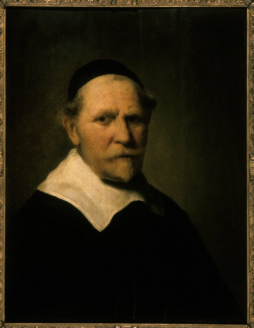 Portrét starého muže od Ferdinand Bol