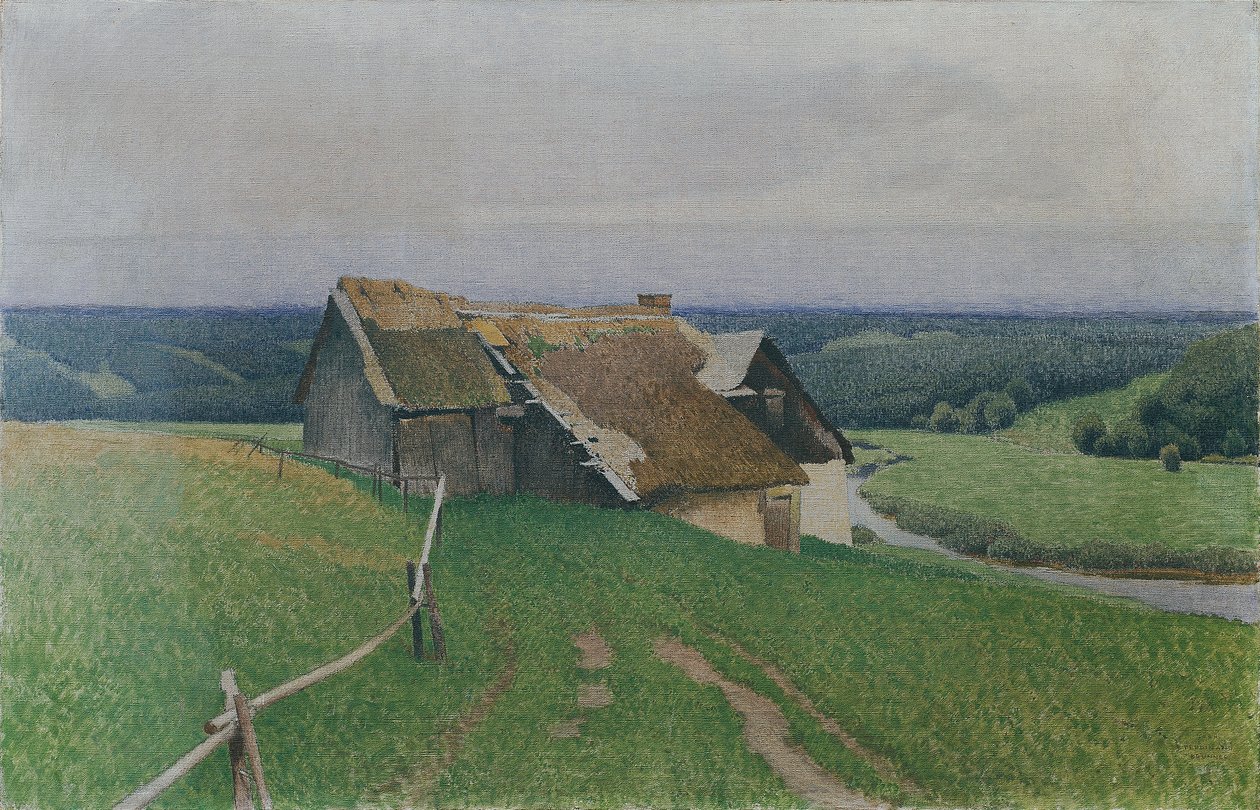 Dům na kopci od Ferdinand Brunner