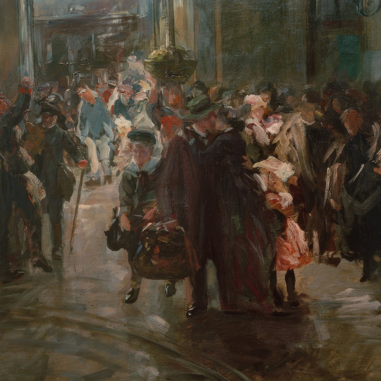 Na vlakovém nádraží od Ferdinand Brutt