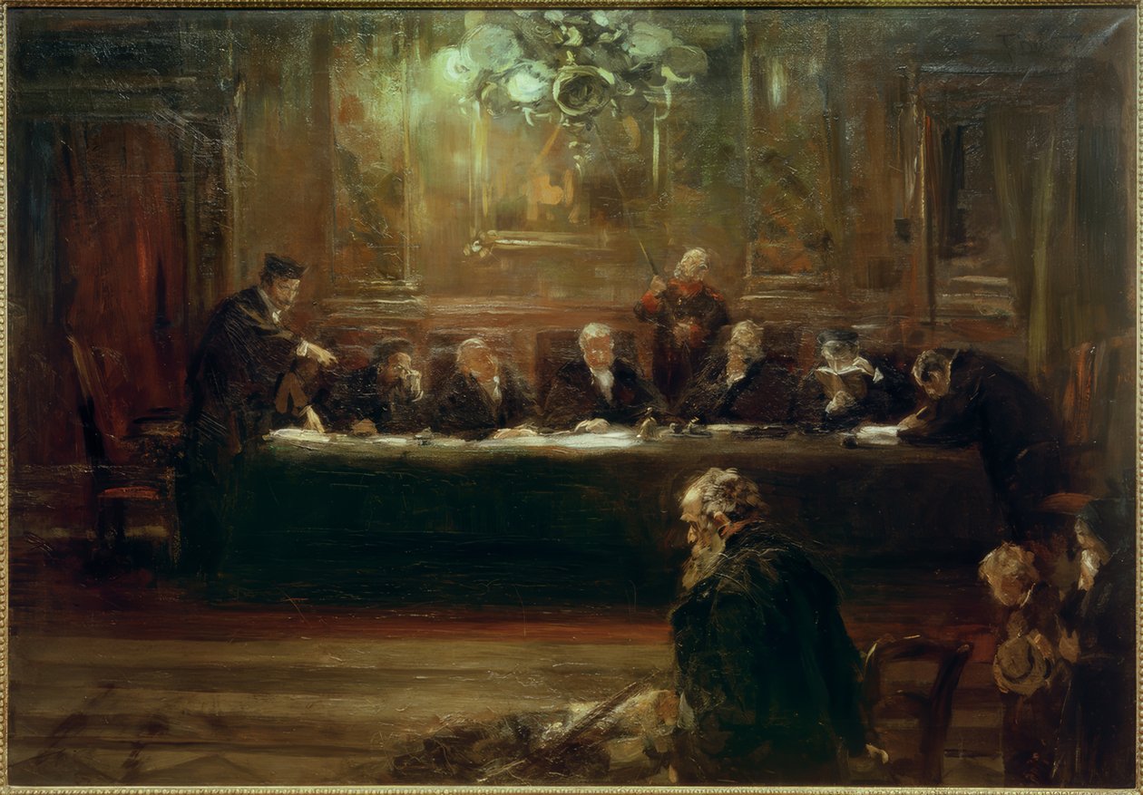 Před soudci od Ferdinand Brutt